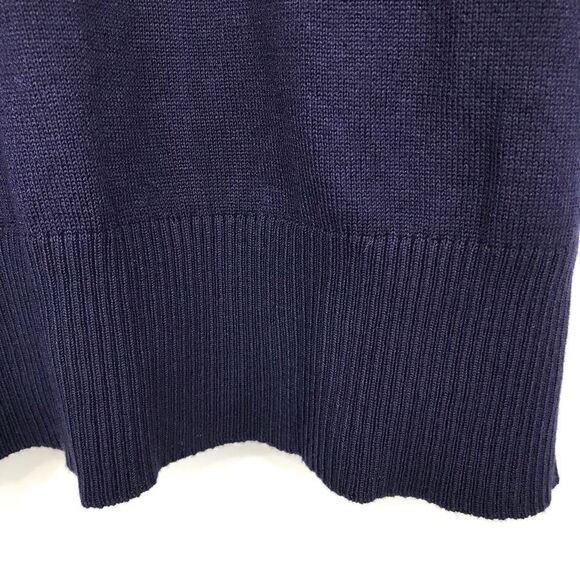 Love Scarlett Navy Blue Knit Pullover Turtleneck Sweater NEW - Picture 11 of 14